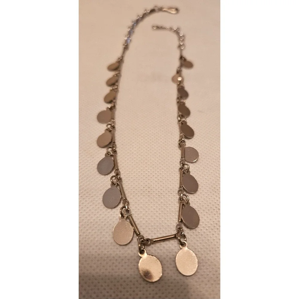 Vintage‎ COROCRAFT CORO CORO CRAFT 16 inch Silver Tone Necklace